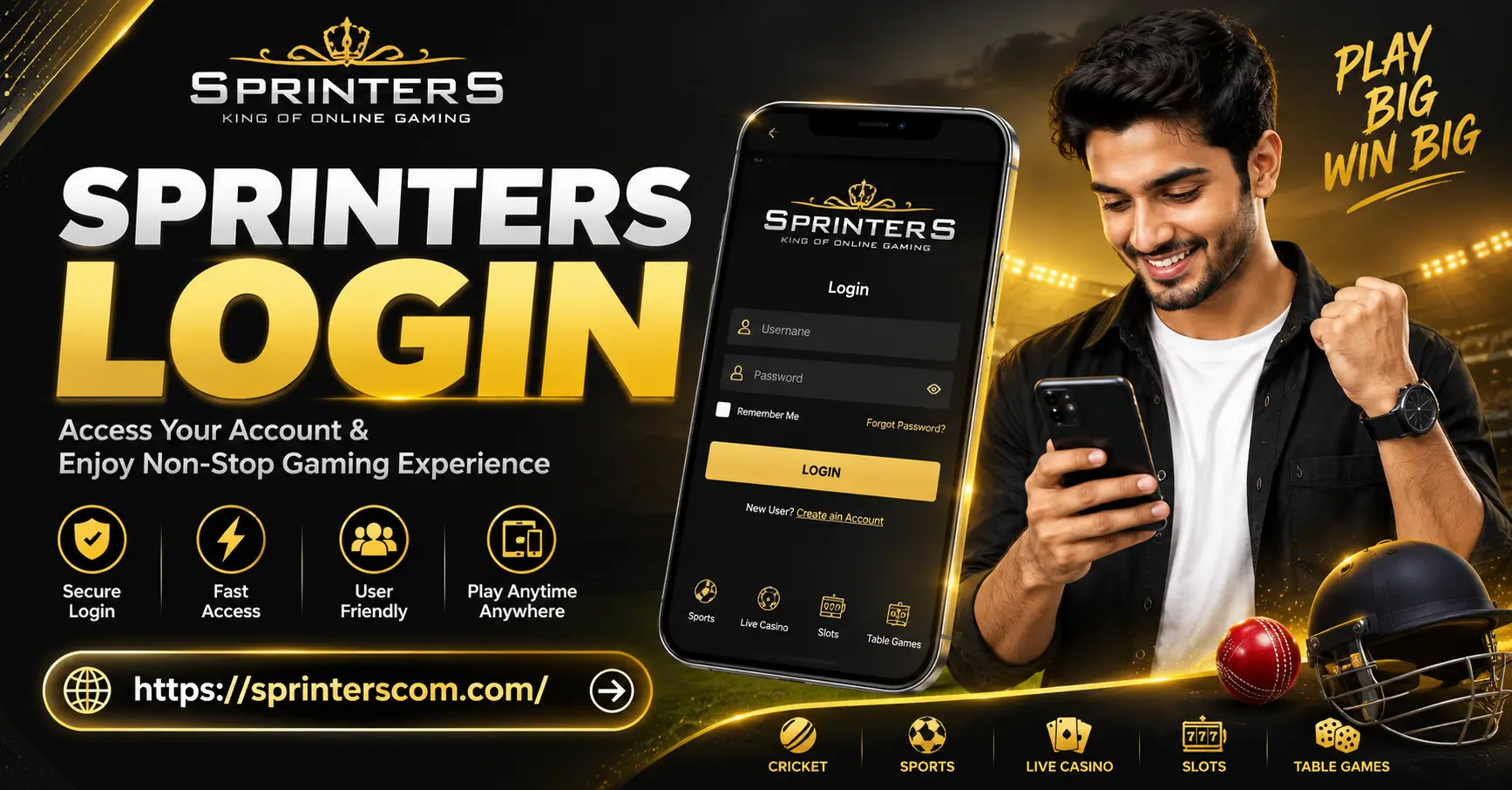 Sprinters login